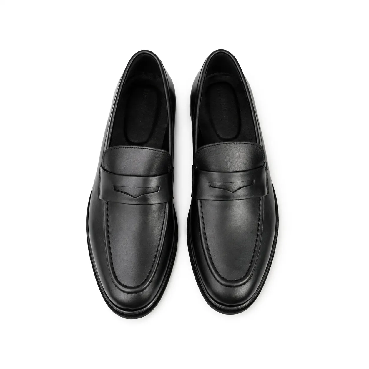 CHAUSSURE HOMME CONFORT+ 030 noir cuir  miniature